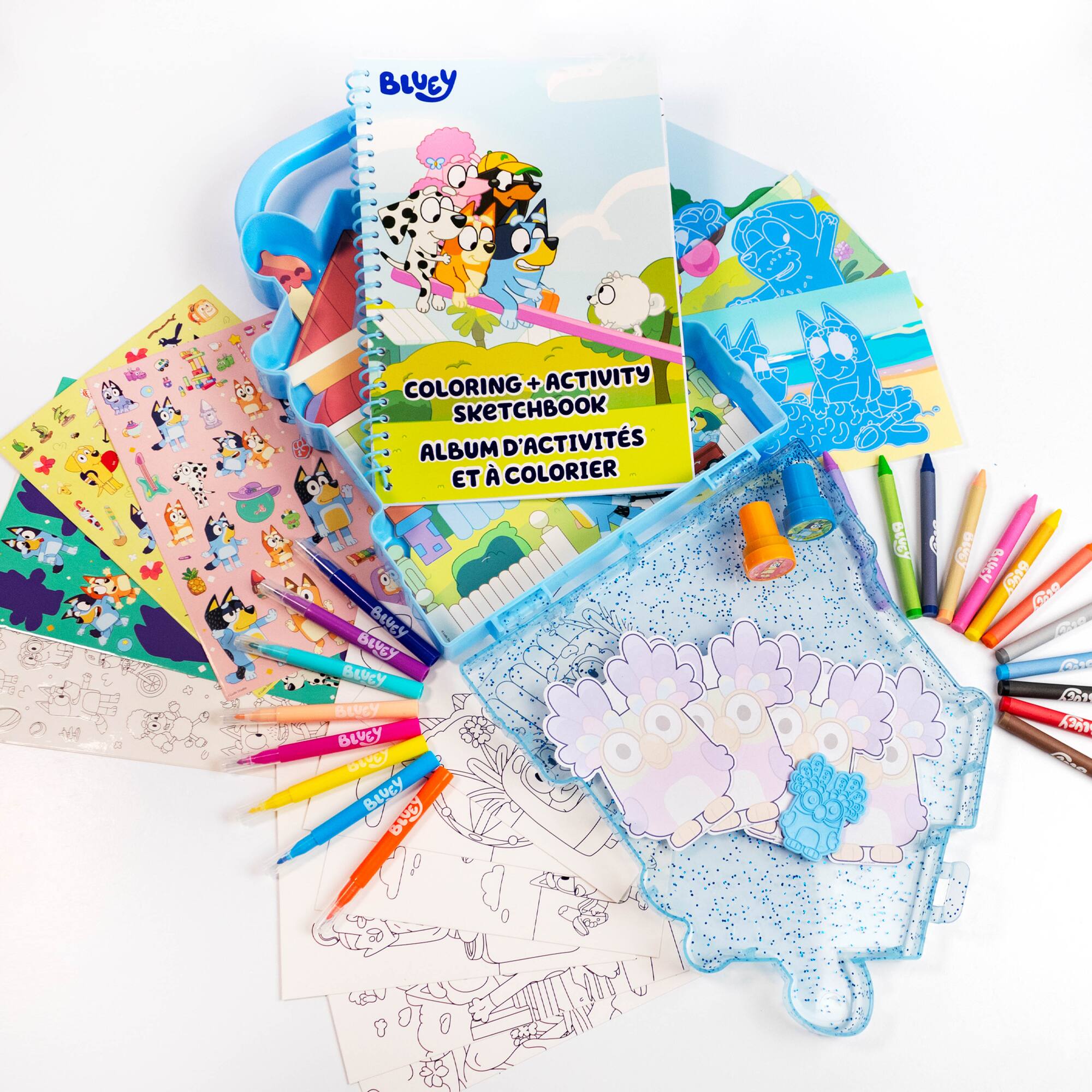 Bluey On-the-Go Activity Playset
